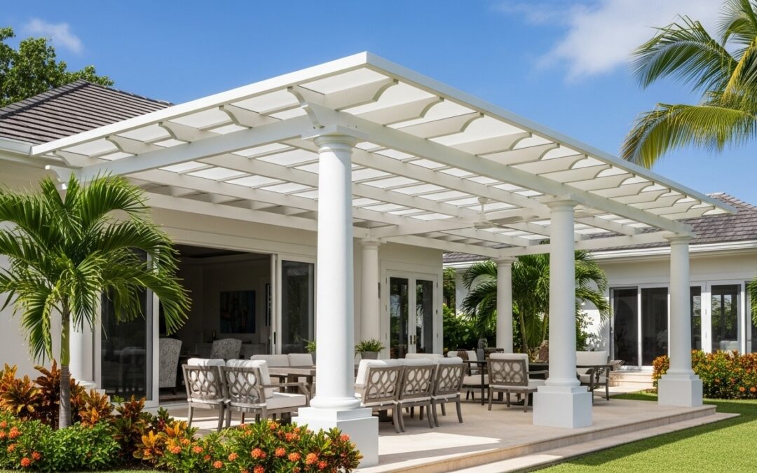 Pergolas de Policarbonato: Diseños Modernos para Espacios Exteriores en República Dominicana